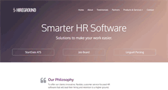 Desktop Screenshot of hiregroundsoftware.com